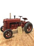 lesser and pavey LP42176 Figure | Vintage Red Tractor | 1 Piece-27x15x17 cm Accessory, Multicolord