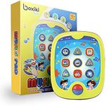 Boxiki kids Smart Pad Educational Toys for Babies and Children - Preschool Learning Toddler Tablet Toy for Infants. Learn ABC, Numbers & Play Games.Learning Toys for 3,4,5 Years Old boys & Girls