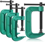 4 Pcs C Clamp Set 2 Inch Heavy Duty