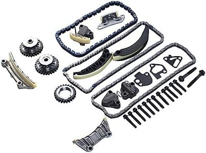 ENA Timing Chain Kit Compatible with Buick Chevrolet LaCrosse Regal Verano Captiva Sport Cobalt HHR Malibu Terrain G5 G6 Solstice Aura Ion Sky Vue 2003-2015 Replacement for 9-0753S L4 2.4 2.2 2.0L