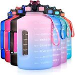 SLUXKE 3.78L/2.2L Water Bottle Moti