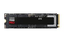 Samsung SSD 9100 PRO 8TB, PCIe 5.0x4 M.2 2280, Seq. Read Speeds Up to 14,800MB/s, PCIe® 5.0 x4, NVMe™ 2.0, Best for AI Computing, Gaming, and Heavy Duty Workstations (MZ VAP8T0B)