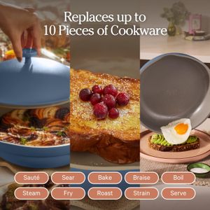 Our Place Always Pan 2.0 – Non-Stick Blue Salt Skillet