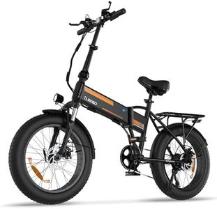 ELEKGO Electric Bike for Adults, 20" x4.0 Fat Tire E-Bike with 250W Motor, 36V 12AH Removable Battery, Foldable Electric Bicycle Range 35-90KM, City EBike Mountain E Bike with 2 Riding Modes
