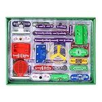 VFENG Circuit Kits Toys for Kids, Electronics board kit, Experiment Science Kit with 31 Snap Parts, 335 Power Project for Boys and Girls