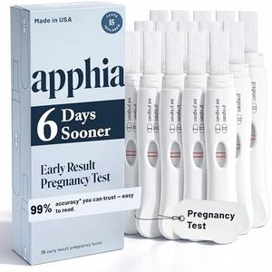 Apphia Early Detection Pregnancy Test | Midstream Pregnancy Test | hCG Test Strips | Get Results 6 Days Sooner – Made in The USA (15, Pack of 15)