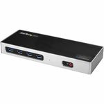 StarTech.com USB-C & USB-A Dock - Dual Monitor 4K 60Hz Dock DisplayPort + HDMI - Hybrid USB 3.0 Docking Station for USB-C/USB-A Laptops - 6x USB Type-A, GbE - USB 3.1 Gen 1 - Mac/Windows (DK30A2DH)