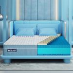 The Sleep Company SmartGRID Luxe Royale Mattress | Japanese Patented Technology with 100% Natural Latex | Ultra Luxury Hotel Like Comfort | King Size Soft Bed Mattress 84x72x10