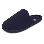 Isotoner Mens Textured Mule Slippers