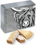 Deans Scottish All Butter Shortbread Biscuits Gift Tin - 400g Collectable Reusable "Rab McCoo the Noo” Assortment Delicious Snack, Irresistible Luxury Cookie Multipack