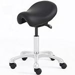 Eognyzie Saddle Stool Rolling Chair