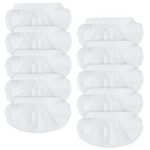 10 Pack Universal Microfiber Cloths Pads for Handheld Steam Cleaner - Compatible with Bissell Steam Shot, Comforday, PurSteam, Washable (10 Pack)