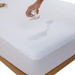 Waterproof Short King Mattress Protector for 72x75 RV Short King Cal Bed Ultra Soft Jersey Noiseless Mattress Cover