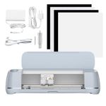 Cricut Maker 3 - Smart Cutting Machine, 2X Faster & 10X Cutting Force, Matless Cutting with Smart Materials, Cuts 300+ Materials, Bluetooth Connectivity, Compatible with iOS, Android, Windows & Mac