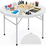 YITAHOME Round Folding Table 48 inc