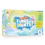 TOYKRAFTT Finger Paints Non Toxic Colours, Hand Painting Colours For Kids And Toddlers, Finger Painting For 2 To 5 Years Old, Baby Safe Colors
