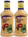 Kraft Thousand Island Dressing, 16 oz, 2 pk