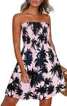 CHICALLURE Summer Strapless Dresses
