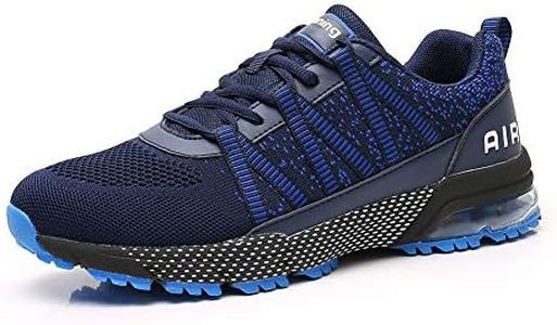 Basket Femme Homme Air Chaussure Outdoor Running Gym Fitness Sport Sneakers Style Multicolore Respirante Dark Blue 35