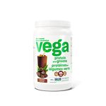 Vega Protein and Greens Chocolate (19 Servings) Plant Based Protein Powder Plus Veggies, Vegan, Non GMO, Pea Protein For Women and Men, 618g (Packaging May Vary)