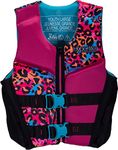 Hyperlite Indy CGA Girls Wakeboard Vest Pink/Black Sz L (50-90Lbs)