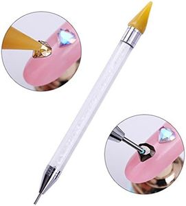 Rhinestone Dotting Pen, Dual-ended Rhinestone Gems Crystals Studs Picker Wax Pencil Pen Crystal Beads Handle Tool