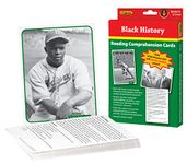 Edupress Reading Comprehension Social Studies Cards, Black History (EP63540)