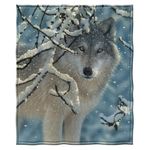 Dawhud Direct Tiger Cub Fleece Blanket for Bed 50" x 60" Cute Fleece Throw Blanket for Women, Men and Kids Super Soft Plush Tiger Blanket Throw, Animal Print Fleece Throw Blanket, Kids Blanket
