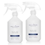 Bleu Lavande - Lavender Linen Water - Made with Pure Lavender Essential Oil - Natural Scent Fabric Refresher Spray - No Artificial Fragrances - Laundry Scent Booster - 2x 16,9 Fl Oz - 2 Pack