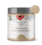 Country Chic Paint - Chalk Style All-in-One Paint for Furniture, Home Decor, Cabinets, Crafts, Eco-Friendly, Matte Paint - Road Trip [Tan] 4oz/118ml