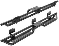 LASFIT Running Boards 𝐎𝐄𝐌 𝟏:𝟏 for RAM 1500 Crew Cab 2019-2026, Two Stairs 6" Truck Side Steps with 3-Layer Coating, 600 lb Load Rating Step Bars, Side Step Rail Nerf Bars