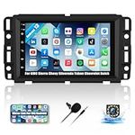 Android 13 Double Din Car Stereo for GMC Sierra Chevy Silverado Yukon Chevrolet Buick with WiFi GPS,7 Inch Touch Screen GMC Sierra Car Radio with Mirror Link,Bluetooth FM/RDS,SWC+Backup Camera