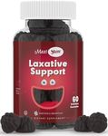 Maxi Health Laxative Gummies, 60's - Chewable Vegan Gummy Laxative for Adults and Kids Ages 6 and Up - All-Natural Laxative with Senokot Extract and Mixed Natural Fruit Flavors (Berry, 60 Count)