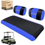 10L0L Golf Cart Seat Covers for Yamaha G2 G9 G16 G19 G22 & Club Car DS Pre-2000, EZGO Marathon,Washable Durable Breathable Material Cover Fit Like a Glove,Easy to Install