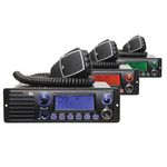 TTI TCB-1100 MULTI-STANDARD CB RADIO WITH FRONT SPEAKER/DIN