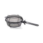 Outset 3 in 1 Mesh Grill Basket with Removable Handles, Non-Stick, 12" x 24.5" x 4.5"