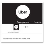 Uber - Redeemable Online- Flat 3% off