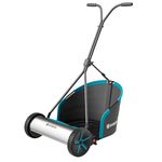 Gardena Manual Push Lawnmower Plus 400 Cylinder Lawnmowers: English Lawn, 40 cm Cutting Width, Cordless, with Grass Box, for lawns up to 250 m² (11765-20)