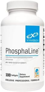XYMOGEN PhosphaLine - Polyenylphosphatidylcholine Phosphatidyl Choline - Support Liver Health, Cell Membrane Fluidity, Cardiovascular Health (100 Softgels)