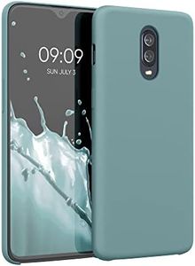 kwmobile Case Compatible with OnePlus 6T Case - TPU Silicone Phone Cover with Soft Finish - Arctic Night