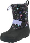 Northside Frosty Snow Boot, Black/Purple, 3 UK