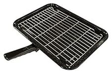 Zinc Products Durable Universal Oven Cooker Grill Pan Rack & Detachable Handle 380 x 280mm