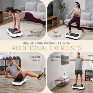 LifePro Waver Vibration Plate – Full Body Exercise Machine