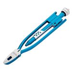 Draper 250mm Wire Twisting Pliers | Maximum Wire Capacity Twist 1.5mm diameter & Cut 2.5mm| Chrome Vanadium Steel Hand Tool | Chrome Plated Spiral Screw | 38896