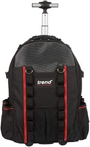 Trend Wheeled Backpack Tool Bag, Durable & Weatherproof, Multi-Storage, Convenient Tool Transport, TB/WBP