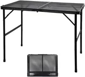 GREGIN Camping Table with Mesh Desk