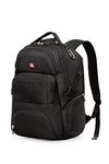 SWISSGEAR Carry-On Backpack with Side Load Laptop Section - Fits laptops up to 17.3-Inch and tablets