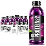 Protein2o Low-Calorie Protein Infused Water, 15g Whey Protein Isolate, Harvest Grape (16.9 Ounce, Pack of 12)