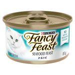 Fancy Feast Wet Cat Food, Seafood Supper Pate - 85 g (24 pack)