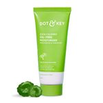 Dot & Key Niacinamide + CICA (Centella) Oil Free Moisturizer | Lightweight Face Cream for Oily, Sensitive & Acne Prone Skin | Fades Dark Spots, Blemishes & Soothes Redness | 50g Tube